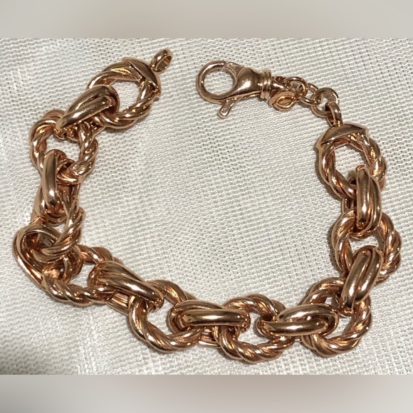 Bronze Milor Italy Rose Bracelet gen z - Picture 1 of 9